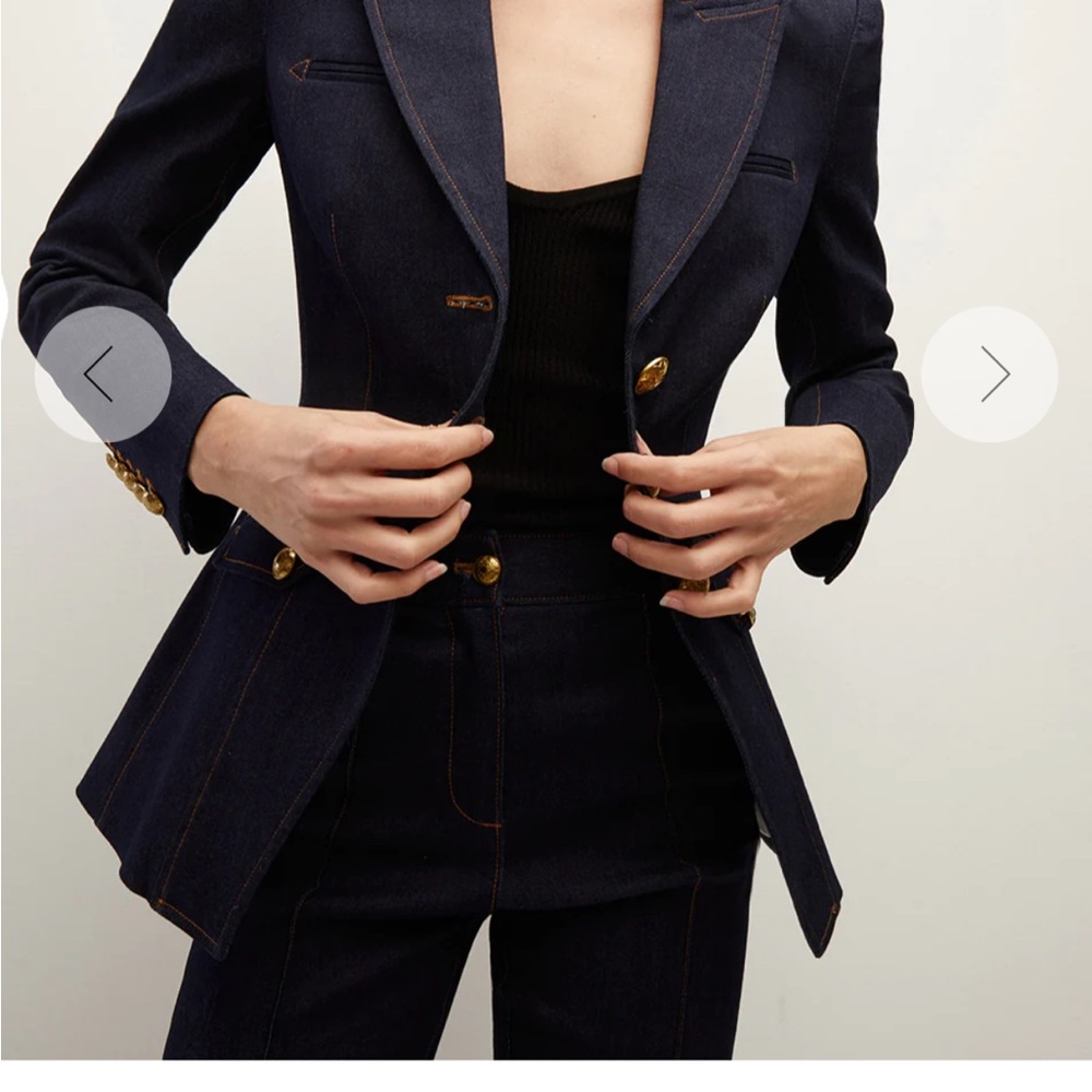 NWOT. Veronica Beard Anoki Dickey Denim blazer